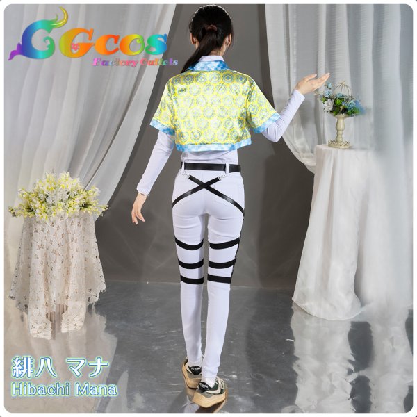 画像2: 「一部在庫あり」バーチャル YouTuber Vtuber　 緋八マナ　コスプレ衣装 (2)