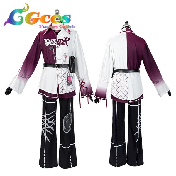 画像8: 一部在庫　バーチャルYouTuber　VTuber　佐伯イッテツ　コスプレ衣装 (8)