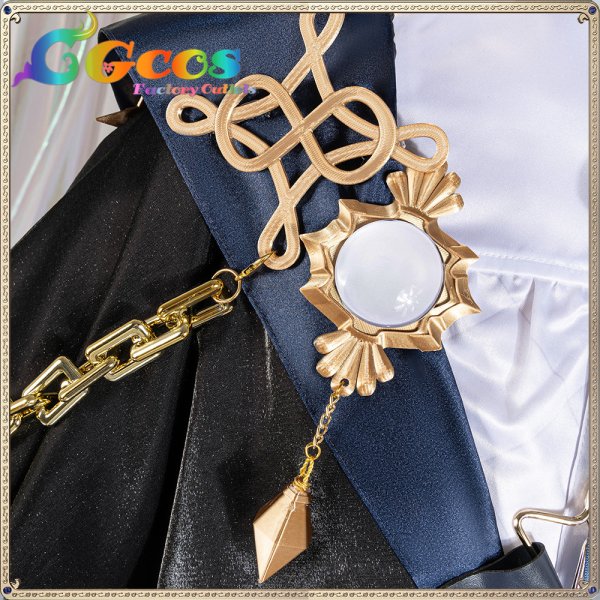 画像7: 一部在庫 バーチャル YouTuber Vtuber 星導ショウ 鑑定士のお洋服 新衣装 コスプレ衣装 (7)