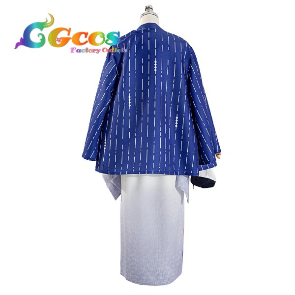 画像4: 一部在庫　バーチャル YouTuber Vtuber　極楽湯　和服　星導ショウ　叢雲カゲツ　小柳ロウ　伊波ライ　コスプレ衣装 (4)