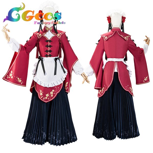 画像4: 香騎学園メイドボーイ部　菊秋明　コスプレ衣装 (4)