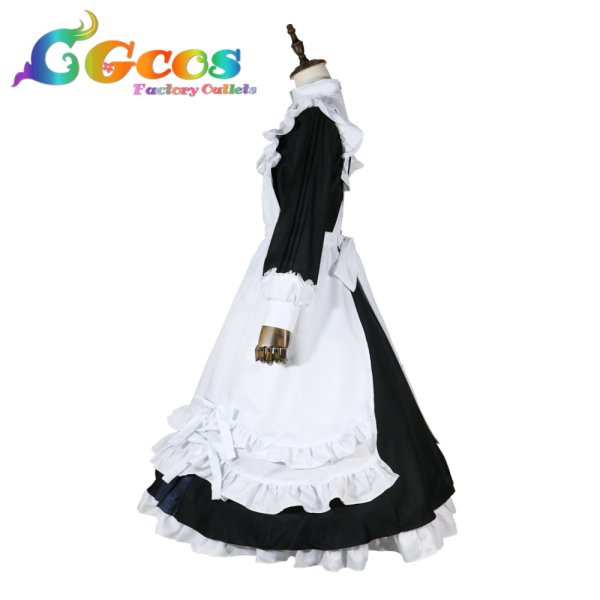 画像3: バーチャルYouTuber　Vtuber　リゼ・ヘルエスタ　メイド衣装　コスプレ衣装 (3)