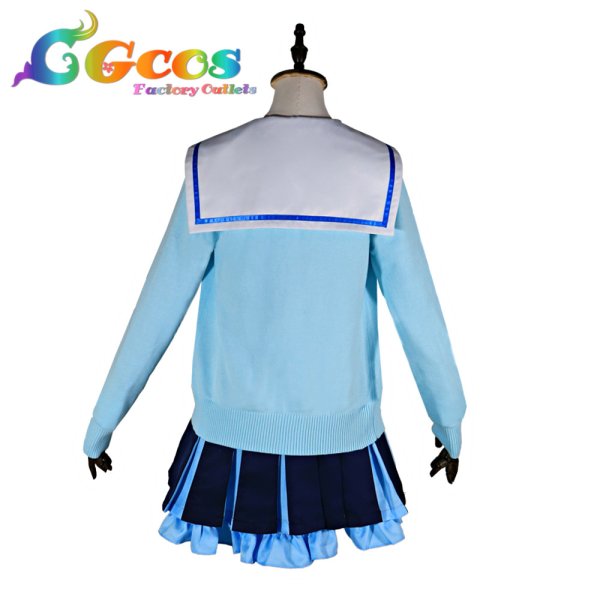 画像4: バーチャルYouTuber　Vtuber　リゼ・ヘルエスタ　制服衣装　コスプレ衣装 (4)