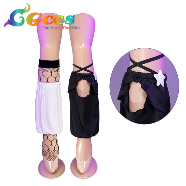 画像9: バーチャルYouTuber VTuber 紫咲シオン 新衣装 コスプレ衣装 (9)