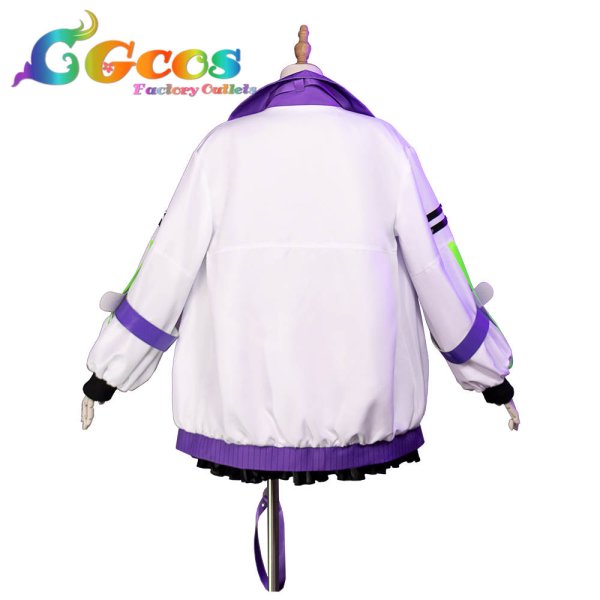 画像3: バーチャルYouTuber VTuber 紫咲シオン 新衣装 コスプレ衣装 (3)