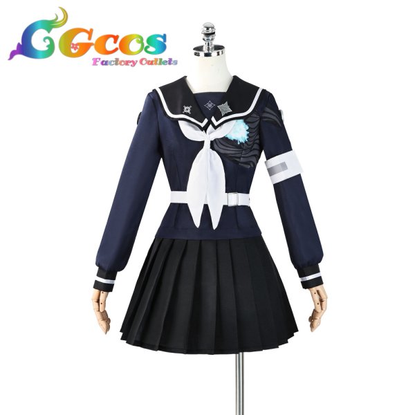 画像1: HUNDRED LINE 最終防衛学園　特防隊制服　コスプレ衣装 (1)