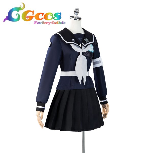 画像3: HUNDRED LINE 最終防衛学園　特防隊制服　コスプレ衣装 (3)