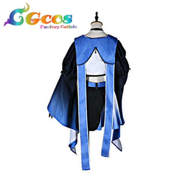 画像4: 学園アイドルマスター 学マス 秦谷美鈴 ライブ衣装 コスプレ衣装 (4)