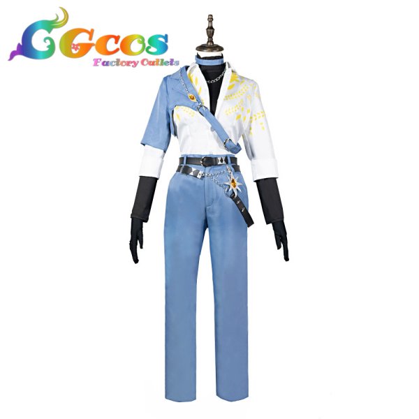 画像2: バーチャル YouTuber Vtuber にじさんじ EN ケイリクス・デボネア(Kaelix Debonair) コスプレ衣装 (2)