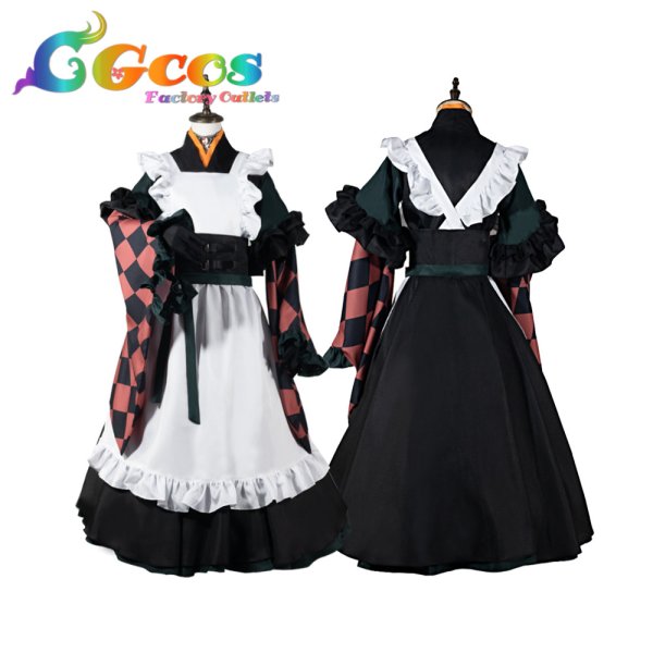 画像5: バーチャルYouTuber VTuber Hololive ReGLOSS超VeryBar 儒烏風亭らでん コスプレ衣装 (5)