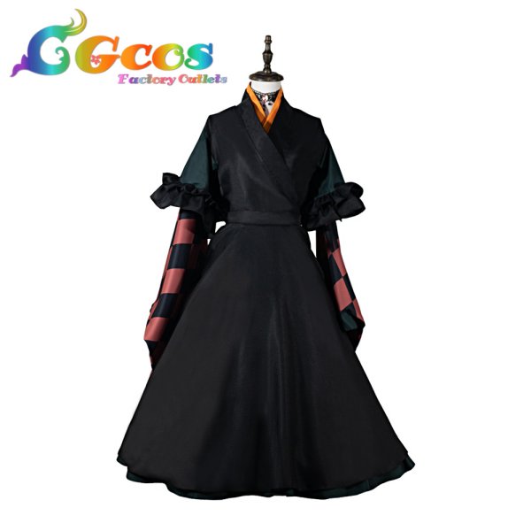 画像6: バーチャルYouTuber VTuber Hololive ReGLOSS超VeryBar 儒烏風亭らでん コスプレ衣装 (6)