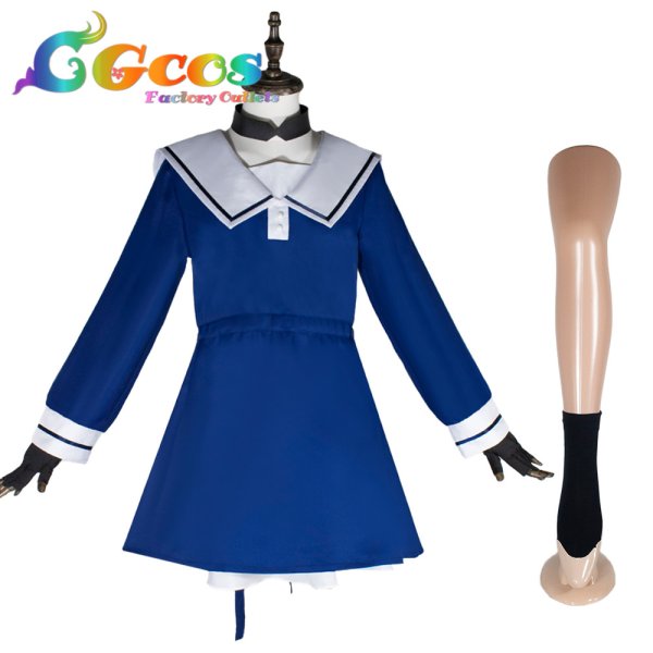 画像7: きみが死ぬまで恋をしたい　トツキ・シーナ　カガリ・ミミ　リジィ・セイラン　モード・アリ　制服　コスプレ衣装 (7)