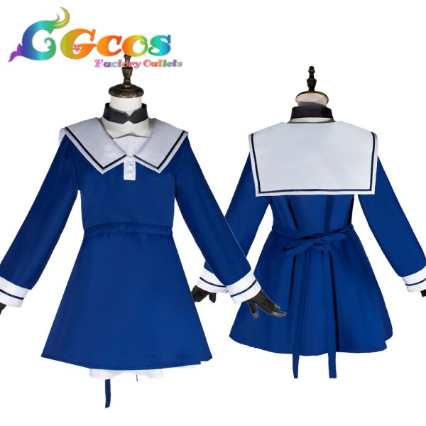 画像5: きみが死ぬまで恋をしたい　トツキ・シーナ　カガリ・ミミ　リジィ・セイラン　モード・アリ　制服　コスプレ衣装 (5)