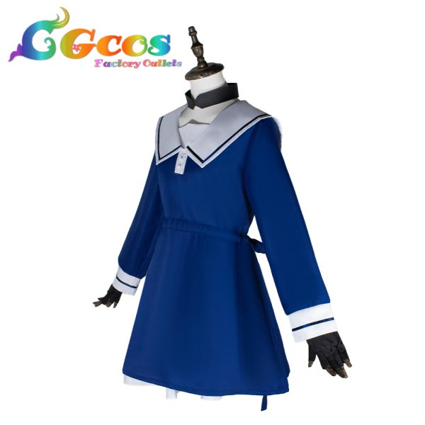 画像2: きみが死ぬまで恋をしたい　トツキ・シーナ　カガリ・ミミ　リジィ・セイラン　モード・アリ　制服　コスプレ衣装 (2)