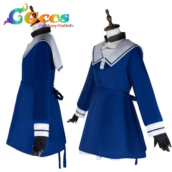 画像6: きみが死ぬまで恋をしたい　トツキ・シーナ　カガリ・ミミ　リジィ・セイラン　モード・アリ　制服　コスプレ衣装 (6)