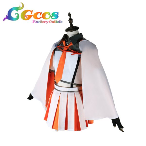 画像2: 学園アイドルマスター　学マス　ヴァイスシュヴァルツコラボ衣装　花海佑芽　コスプレ衣装 (2)