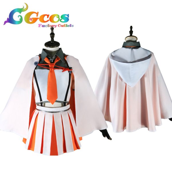 画像5: 学園アイドルマスター　学マス　ヴァイスシュヴァルツコラボ衣装　花海佑芽　コスプレ衣装 (5)