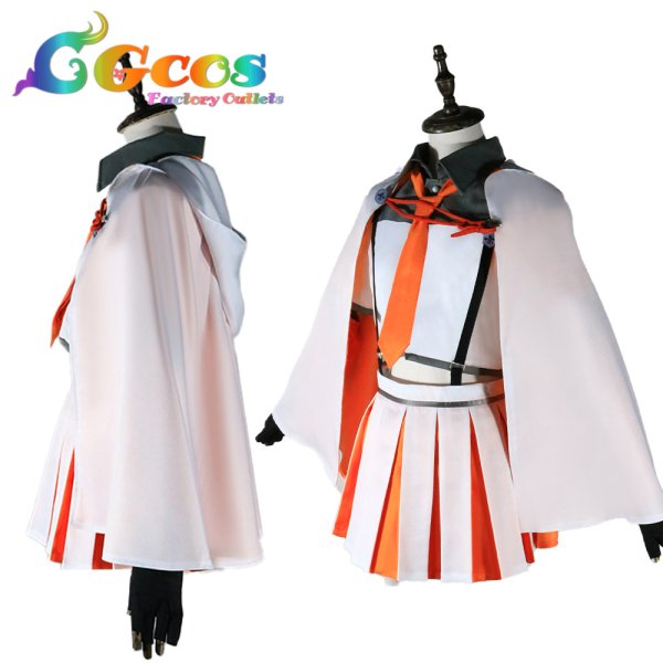 画像6: 学園アイドルマスター　学マス　ヴァイスシュヴァルツコラボ衣装　花海佑芽　コスプレ衣装 (6)