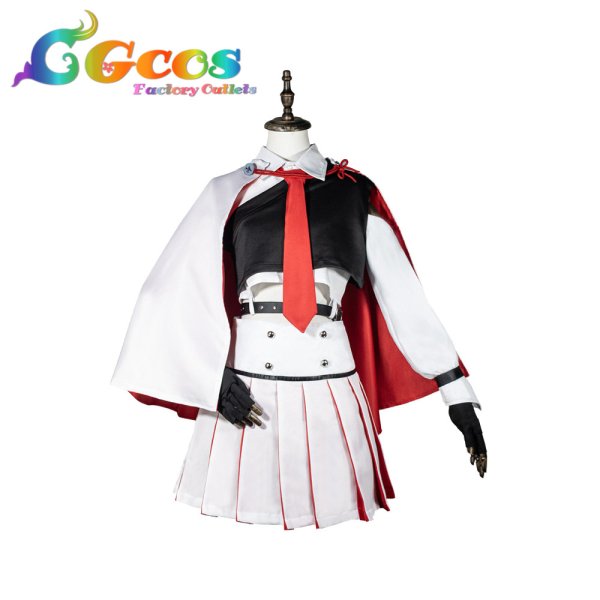 画像1: 学園アイドルマスター　学マス　ヴァイスシュヴァルツコラボ衣装　花海咲季　コスプレ衣装 (1)