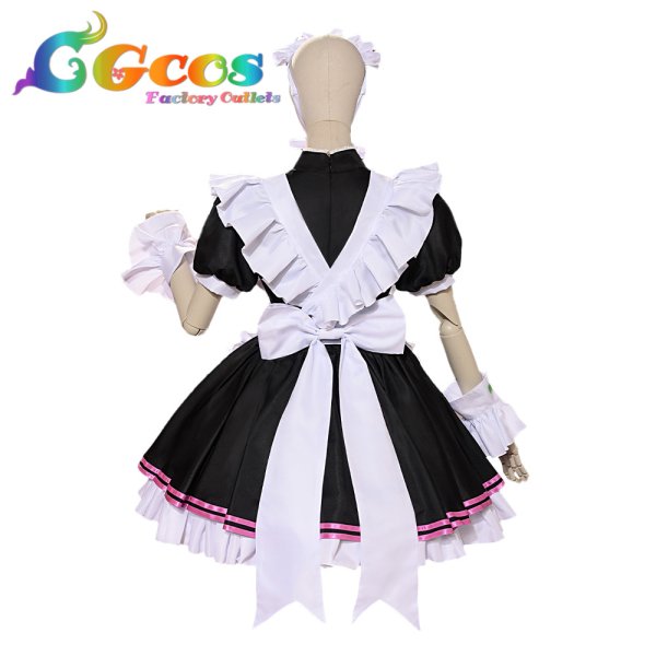 画像10: 「一部在庫あり」ウマ娘プリティーダービー　テイエムオペラオー　メイド服　コスプレ衣装 (10)