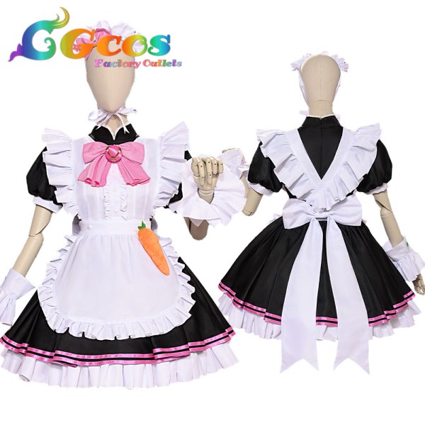 画像12: 「一部在庫あり」ウマ娘プリティーダービー　テイエムオペラオー　メイド服　コスプレ衣装 (12)