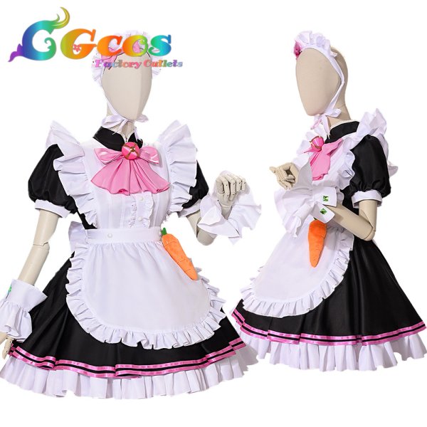 画像11: 「一部在庫あり」ウマ娘プリティーダービー　テイエムオペラオー　メイド服　コスプレ衣装 (11)