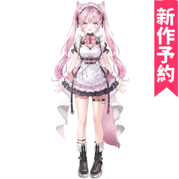 画像1: 新作予約　バーチャルYouTuber　Vtuber　博衣こより　メイド衣装　コスプレ衣装（開発条件あり） (1)