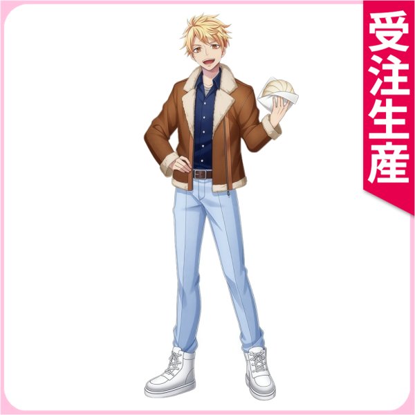 画像1: 受注生産　文豪ストレイドッグス　田山花袋　食べ物と冬服　コスプレ衣装 (1)