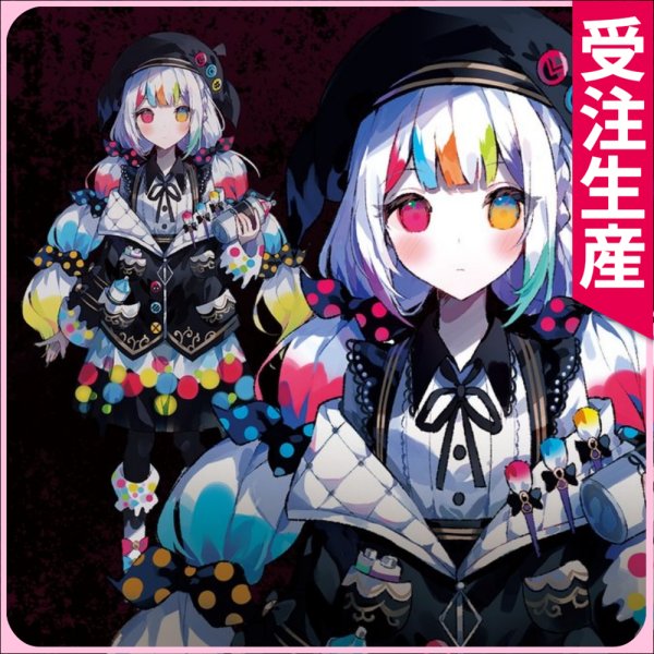 画像1: 受注生産　魔法少女ノ魔女裁判　城ケ崎ノア　コスプレ衣装 (1)