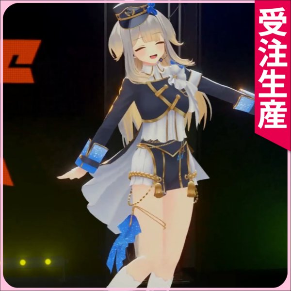 画像1: 受注生産　バーチャルYouTuber　VTuber　栞葉るり　7th Anniversary　OVERTURE　コスプレ衣装 (1)