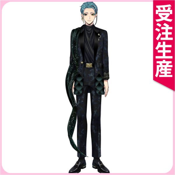 画像1: 受注生産　ツイステッドワンダーランド　ジェイド・リーチ（Jade Leech）　珊瑚の海　渚のセレブレイト　コスプレ衣装 (1)