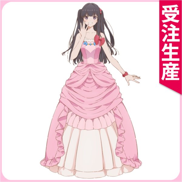 画像1: 受注生産　悪役令嬢は隣国の王太子に溺愛される　アカリ　コスプレ衣装 (1)