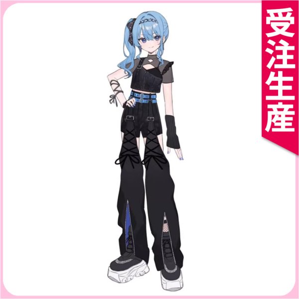 画像1: 受注生産　バーチャルYouTuber　VTuber　星街すいせい　Chatter Chatter　コスプレ衣装 (1)