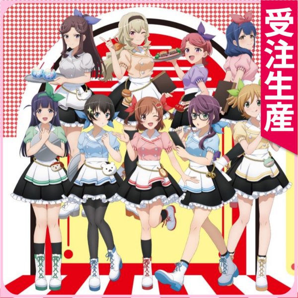 画像1: 受注生産　少女☆歌劇 レヴュースタァライト　コラボカフェ　愛城華恋　天堂真矢　西條クロディーヌ　露崎まひる　神楽ひかり　星見純那　大場なな　石動双葉　花柳香子　コスプレ衣装 (1)