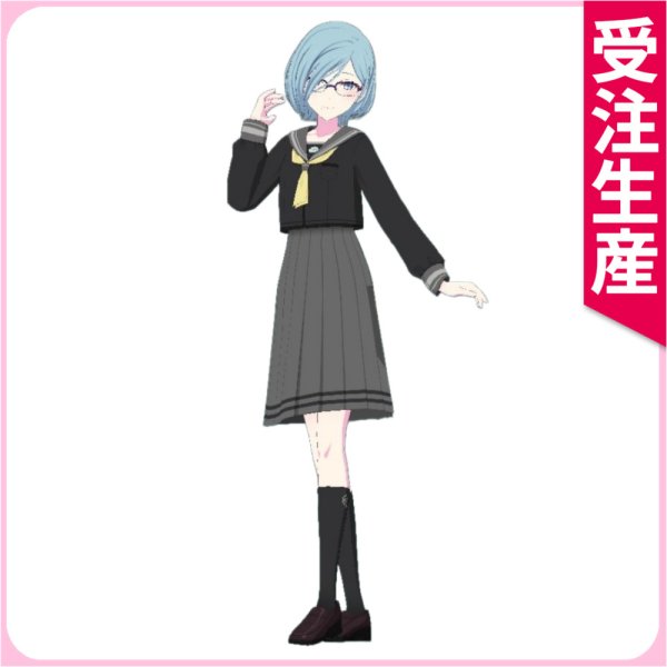 画像1: 受注生産　プロジェクトセカイ カラフルステージ！ feat. 初音ミク　日野森雫　座敷童のセエラア　季節外れの細雪　コスプレ衣装 (1)