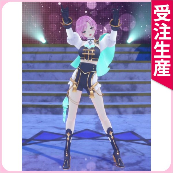 画像1: 受注生産　バーチャルYouTuber　VTuber　夕陽リリ　共通衣装　コスプレ衣装 (1)