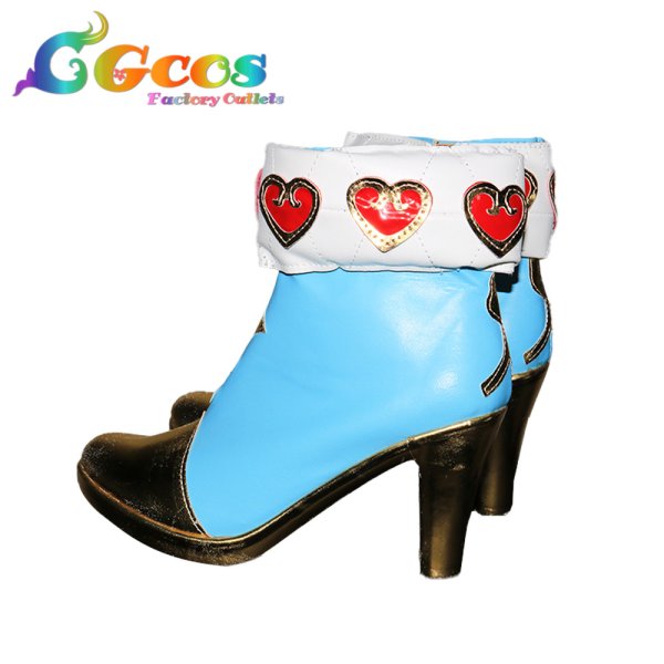 画像4: プロジェクトセカイ カラフルステージ! feat. 初音ミク コスプレ靴 一緒に、ありがとうを込めて 鳳えむ ビーストマン・サマナー コスプレブーツ コスプレ衣装 (4)