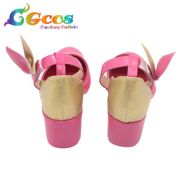 画像3: プロジェクトセカイ カラフルステージ! feat. 初音ミク コスプレ靴 鳳えむ コスプレブーツ コスプレ衣装 (3)