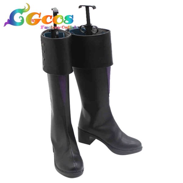 画像3: #コンパス 戦闘摂理解析システム コスプレ靴 ソーン=ユーリエフ コスプレブーツ コスプレ衣装 (3)