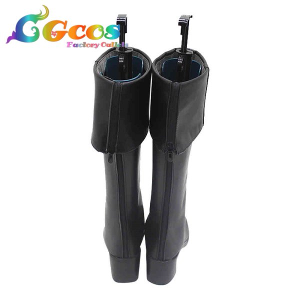 画像4: #コンパス 戦闘摂理解析システム コスプレ靴 ソーン=ユーリエフ コスプレブーツ コスプレ衣装 (4)