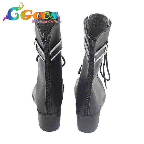 画像3: プロジェクトセカイ カラフルステージ! feat. 初音ミク コスプレ靴 星乃一歌 クール・ロック・スクーラー コスプレブーツ コスプレ衣装 (3)