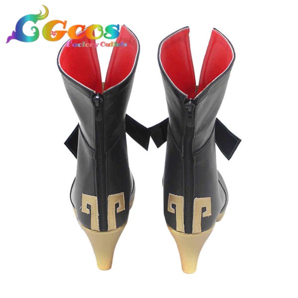 画像3: 崩壊:スターレイル コスプレ靴 三月なのか 交差する星軌ナビ コスプレブーツ コスプレ衣装 (3)