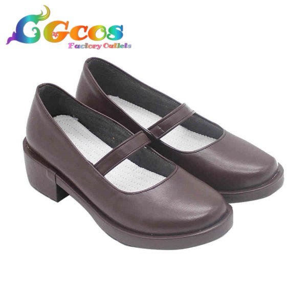 画像2: 東方Project コスプレ靴 永江衣玖 コスプレブーツ コスプレ衣装 (2)