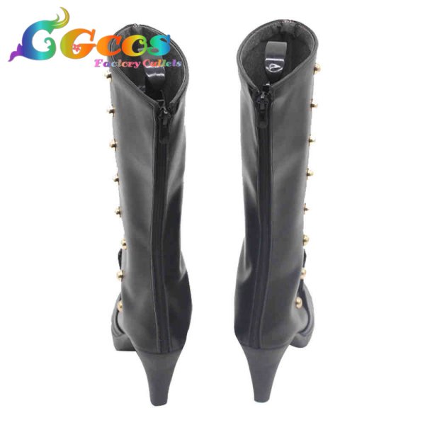 画像2: 黒執事 コスプレ靴 シエル・ファントムハイヴ 緑の魔女編 コスプレブーツ コスプレ衣装 (2)