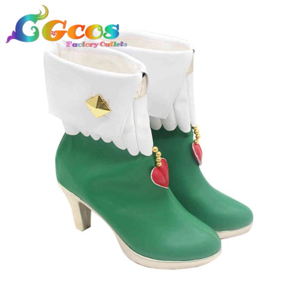 画像3: プロジェクトセカイ カラフルステージ! feat. 初音ミク コスプレ靴 Crown of Suitガチャ クイーン・オブ・ハート 憧れに向かって 草薙寧々 コスプレブーツ コスプレ衣装 (3)