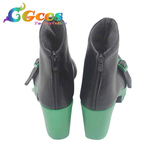 画像2: VOCALOID コスプレ靴 初音ミク ハオ コスプレブーツ コスプレ衣装 (2)