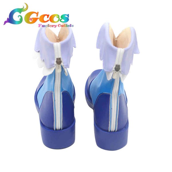 画像2: ふしぎ星の☆ふたご姫 Gyu! コスプレ靴 レイン コスプレブーツ コスプレ衣装 (2)