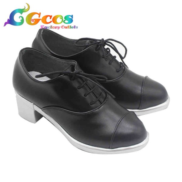 画像2: あんさんぶるスターズ！　コスプレ靴　三毛縞斑　コスプレブーツ　コスプレ衣装 (2)