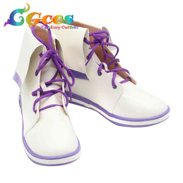 画像3: アイドルマスター シャイニーカラーズ コスプレ靴 有栖川夏葉 アルティメットマーメイド コスプレブーツ コスプレ衣装 (3)