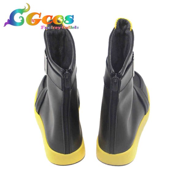 画像2: あんさんぶるスターズ! コスプレ靴 巴日和 マインシティ スカウト!きまぐれシティライダー コスプレブーツ コスプレ衣装 (2)